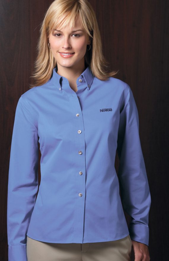 Forsyth Twill – Ladies FREEDOM Button Down Collar (Discontinued ...